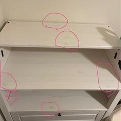 IKEA イケア SUNDVIK スンドヴィーク おむつ替え台/チェスト, ホワイトの画像