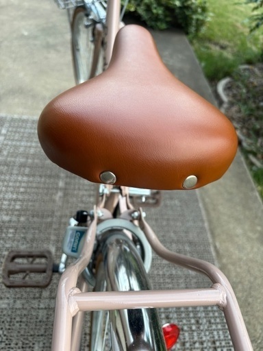 年内お取引希望　美品　自転車　24インチ A.N.DESIGN WORKS　変速付　室内保管　オートライト