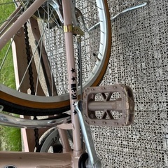 自転車　24インチ A.N.DESIGN WORKS　変速付　室内保管　オートライトの画像