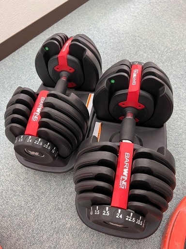 可変式24キロダンベル２個セット