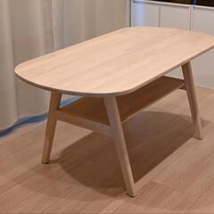 【美品】IKEA ダイニングテーブル ハルヴダンの画像