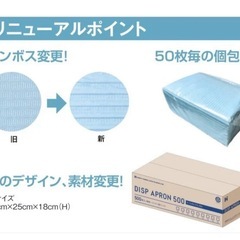 ディスポエプロン　未使用大容量の画像