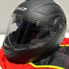LS2 BOLDS ヘルメット マットブラック　XLの画像