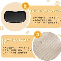 ペット ショルダーバッグの画像