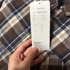 長袖マタニティーワンピース　新品M〜Lの画像