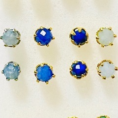 ❮新品‼️ ❯ 天然石　ピアス　お１つ　¥200〜の画像