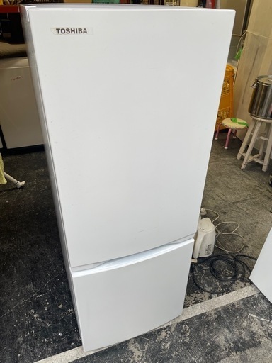 【中古】¥15,800 東芝　2ドア冷蔵庫　2023年製【IH125】