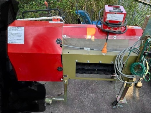 富山県里芋毛羽取機SK-3D 三相200V 倉庫保管 引取限定 近郊自社配送可 100V使います