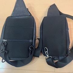 男性用肩掛けカバンの画像
