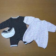 50~60ｻｲｽﾞ新生児服セットの画像