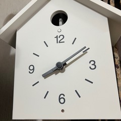 無印鳩掛け時計大の画像
