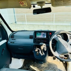 H29年 走行10万km 4AT キーレス ETC ハイゼット 車検2年 カーナビ フルセグテレビ Bluetooth  の画像