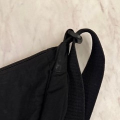ユニクロ　ショルダーバッグ　ブラックの画像