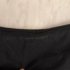 ユニクロ　ショルダーバッグ　ブラックの画像