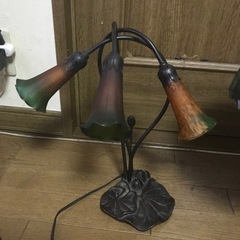 アンティークライト2個セット通電OKの画像