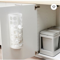 【IKEA】VARIERA プラスチック袋ディスペンサー  ゴミ箱 レジ袋入れ ビニール袋入れの画像