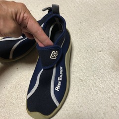 海ウォーターシューズ22cmの画像