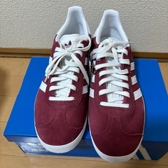 新品未使用 adidas originals/アディダス オリジナルスGAZELLE バーガンディ38 24.5センチ の画像
