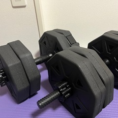 【値下げ可❗️】可変式ダンベルの画像