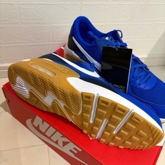 NIKE エアマックスエクシー ブルー ホワイトの画像