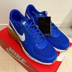 NIKE エアマックスエクシー ブルー ホワイトの画像