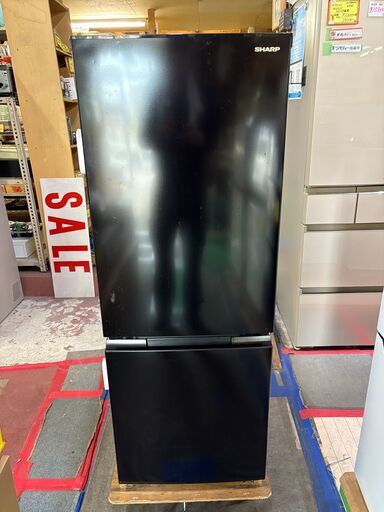 SHARP　2ドア冷蔵庫　2022年モデル　179ℓ　分解清掃済み　大きめサイズ