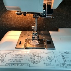 ロックカッター★JANOMEミシンNuikiru  N515の画像