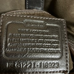 coach トートバッグの画像