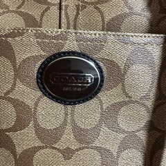 coach トートバッグの画像