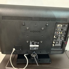 SHARPテレビ22インチ　ジャンクの画像