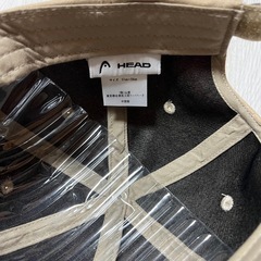 HEAD  帽子　　ベージュ色の画像