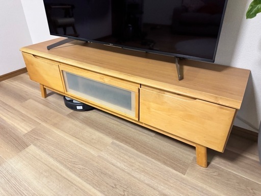 ニトリ　テレビボード　150cm 木製 シンプル　