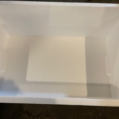【 使用感のない中古発泡箱 】 蓋付き の画像