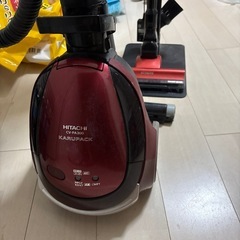 日立製掃除機2台の画像