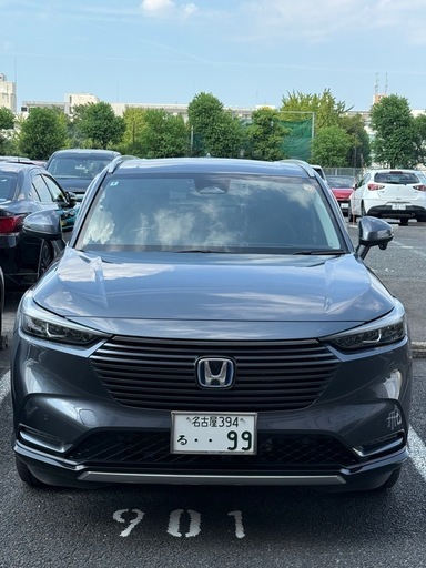 HONDA ヴェゼル e:HEV RV3 RV4 RV5 RV6 R3/4〜 ルーフ レール シルバー 左 右 サイド バー