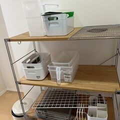 無印良品 ラック差し上げますの画像