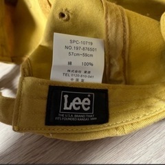 Lee キャップの画像