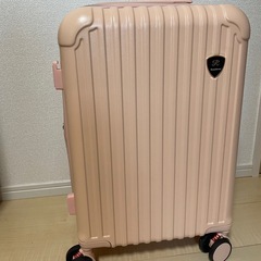 新品★　スーツケース キャリーケース キャリーバッグ 拡張機能付き 機内持ち込み ピンクの画像
