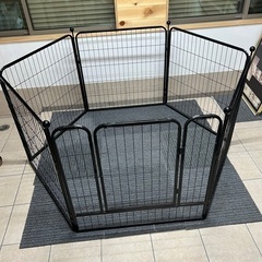 ペットサークル　80×80cm 6枚の画像