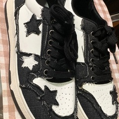 PAOGYH パオジー デニム ローカットスニーカー 24.5cmの画像