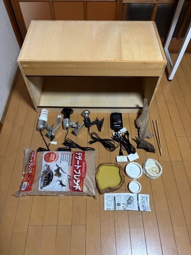 フトアゴ　飼育セット　フトアゴヒゲトカゲ　リクガメ　　