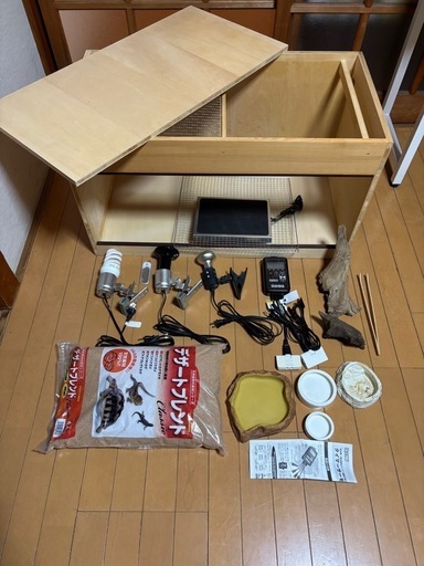 フトアゴ　飼育セット　フトアゴヒゲトカゲ　リクガメ