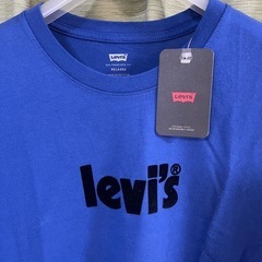 levi's リーバイス　青 Tシャツ M  半袖Tシャツ ネイビー 青 カットソー 半袖 Tシャツ　未使用品の画像