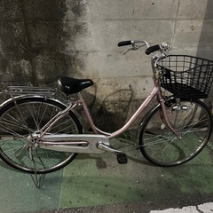26インチ自転車 (配達可)普通に乗れますの画像