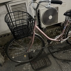 26インチ自転車 (配達可)普通に乗れますの画像