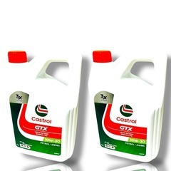①8L入り新品未使用未開封最安値CastrolGTX10W-30 エンジンオイル2個セットでオススメ品で現在、大人気の商品です爆売れ中です！の画像