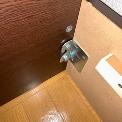 セミダブル収納ベッドフレーム　ライト付きの画像