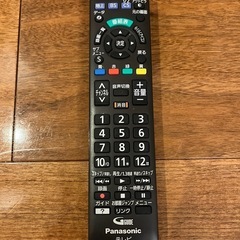 【Panasonic】テレビ_42インチ_リモコン付きの画像