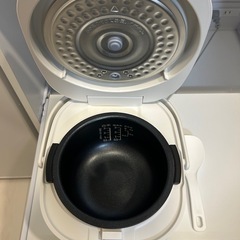 シャープ　KS-CF05D　ジャー炊飯器　3合　ホワイト　KSCF05Dの画像