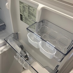ツインバード　HR-F915W　２ドア冷凍冷蔵庫　146L　ホワイト　HRF915Wの画像